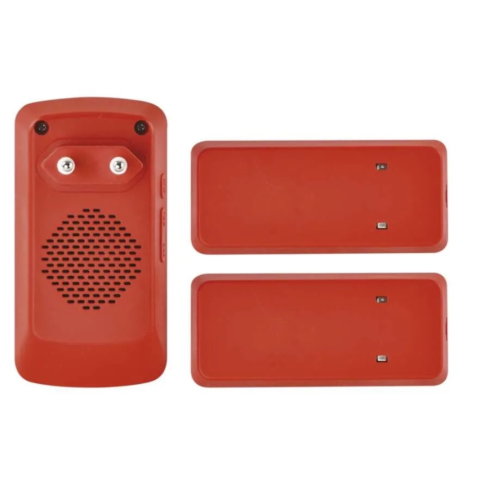 P5750.2T vezeték nélküli, elem nélküli, vezeték nélküli csengő aljzathoz, 2 gombbal