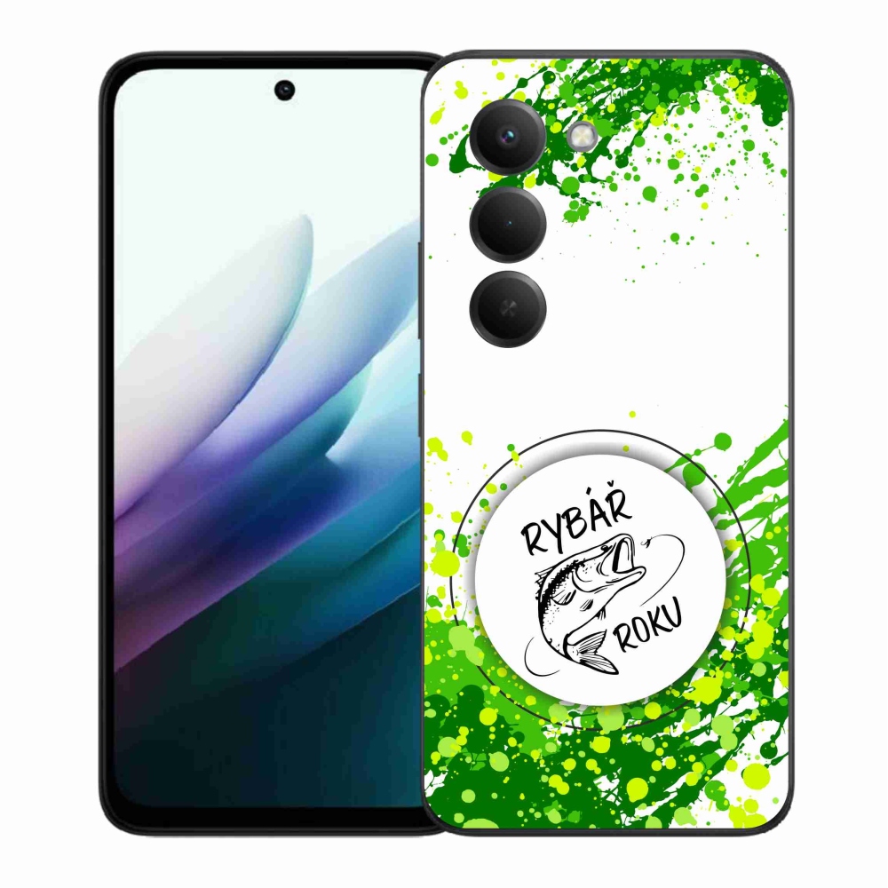 Gél borítás mmCase a Xiaomi Redmi 15 4G/5G (171mm) - az év halászának fehér háttere