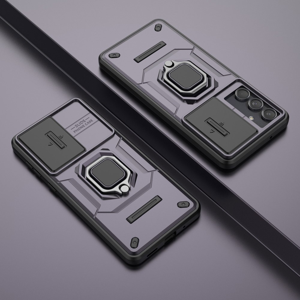 Lencseálló borítás a Samsung Galaxy M55 5G készülékre - lila