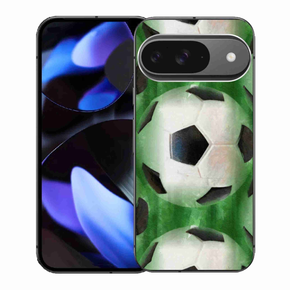 Gél borítás mmCase a Google Pixel 9/9 Pro számára - focilabda