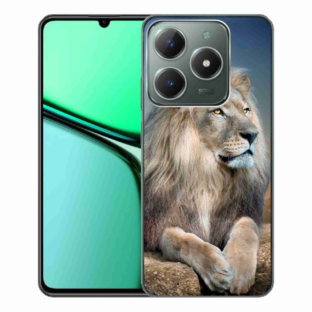 Gél tok mmCase a Realme C61 készülékhez - Lion 1