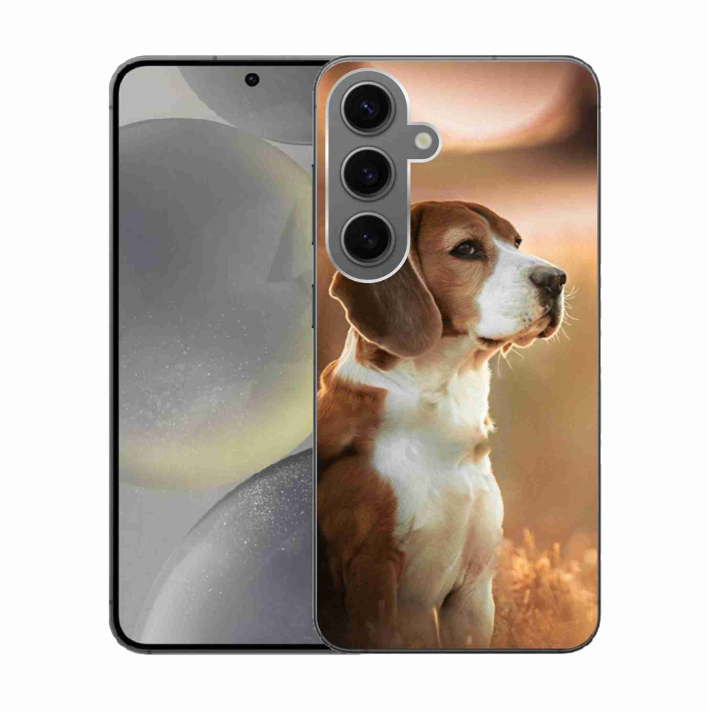 Gél védőhuzat mmCase Samsung Galaxy S24 készülékhez - bézs színű