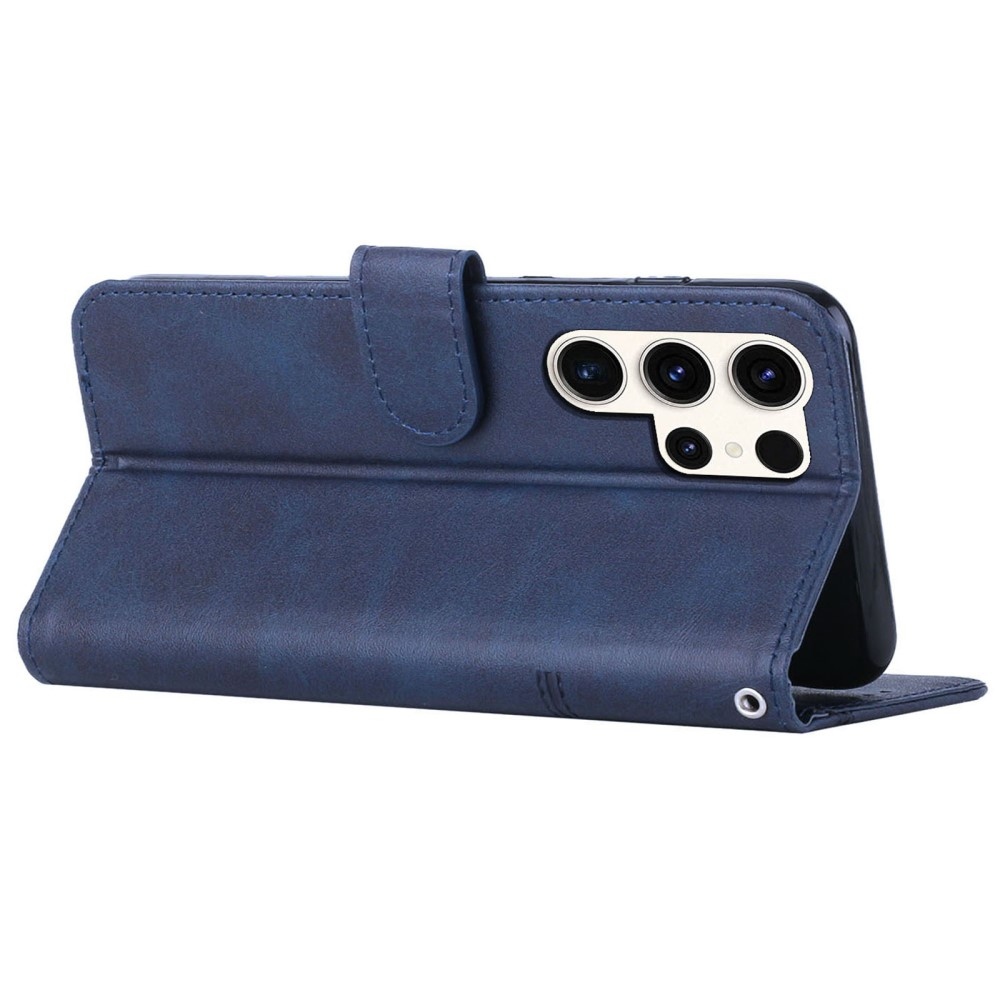 Line book tok Samsung Galaxy S25 Ultra készülékhez - kék