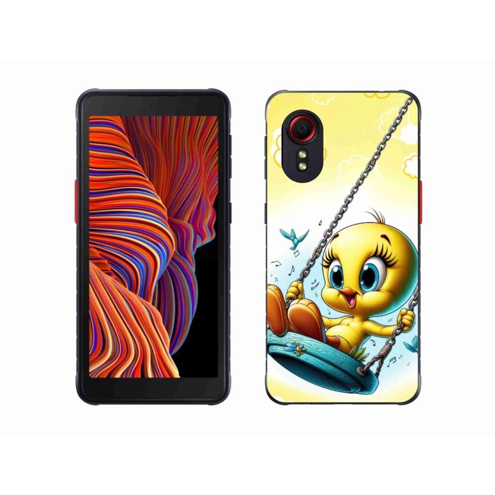 Gél borítás mmCase Samsung Galaxy Xcover 5 - tweets