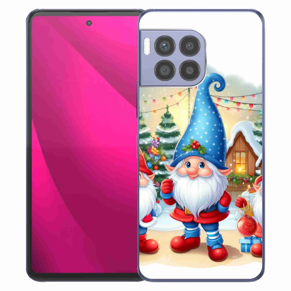 Zselés borítás mmCase a T-Mobile T Phone 2 Pro készülékhez - Karácsonyi manók