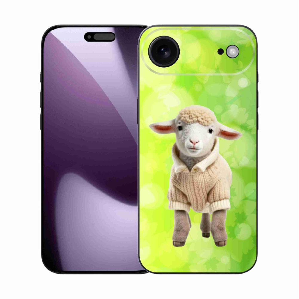 Gél borítás mmCase iPhone 17 Air készülékhez - bárány pulóverben