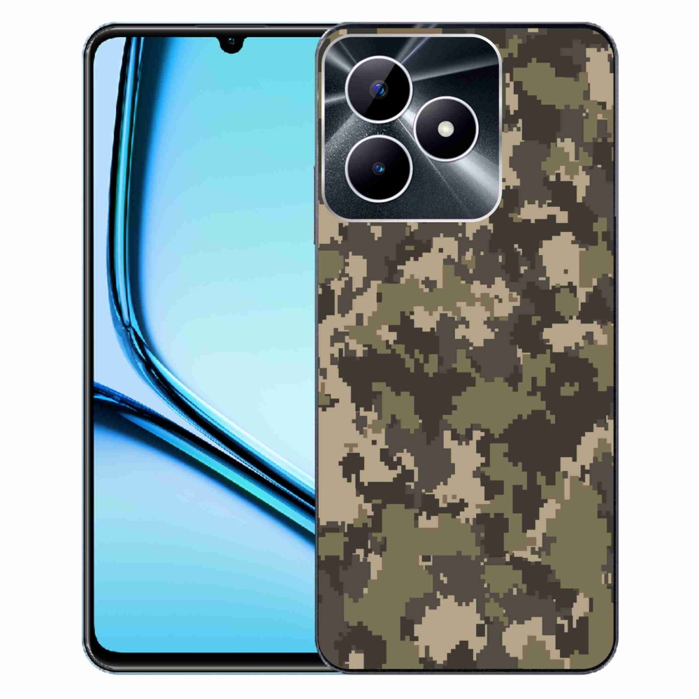 Zselés borítás mmCase a Realme Note 50 készülékhez - álcázó mintázat 12