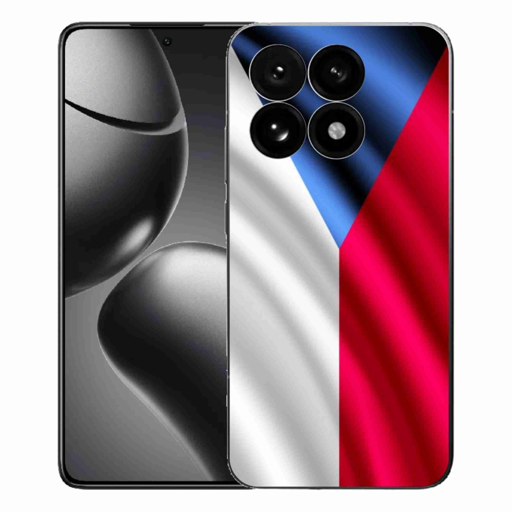 Gél borítás mmCase a Xiaomi 15T - cseh zászlóhoz