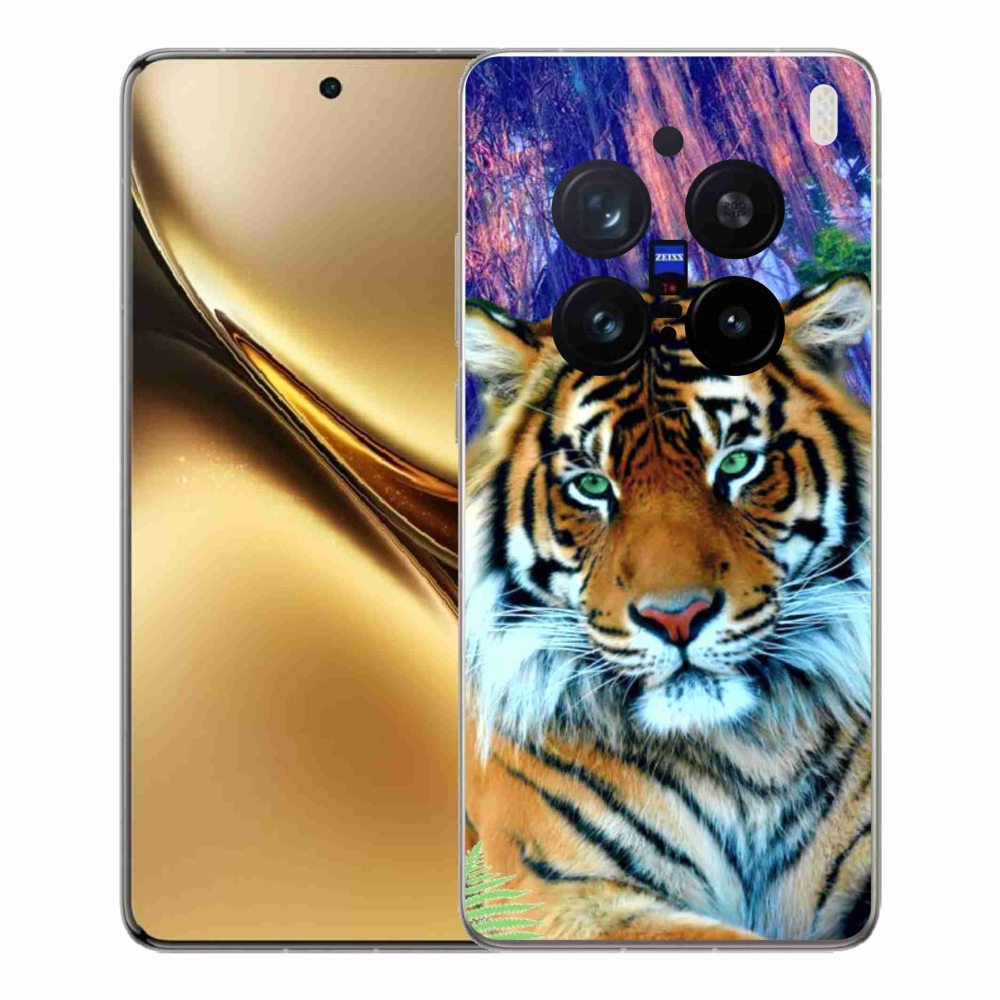 Zselés borítás mmCase a Vivo X200 Pro 5G készülékhez - tigris