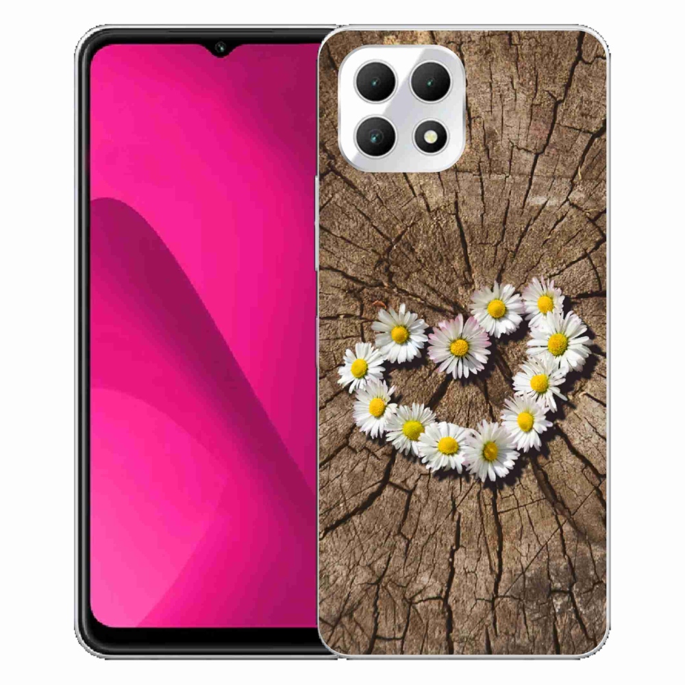 Gél borítás mmCase a T-Mobile T Phone 2 készülékhez - Százszorszép szív