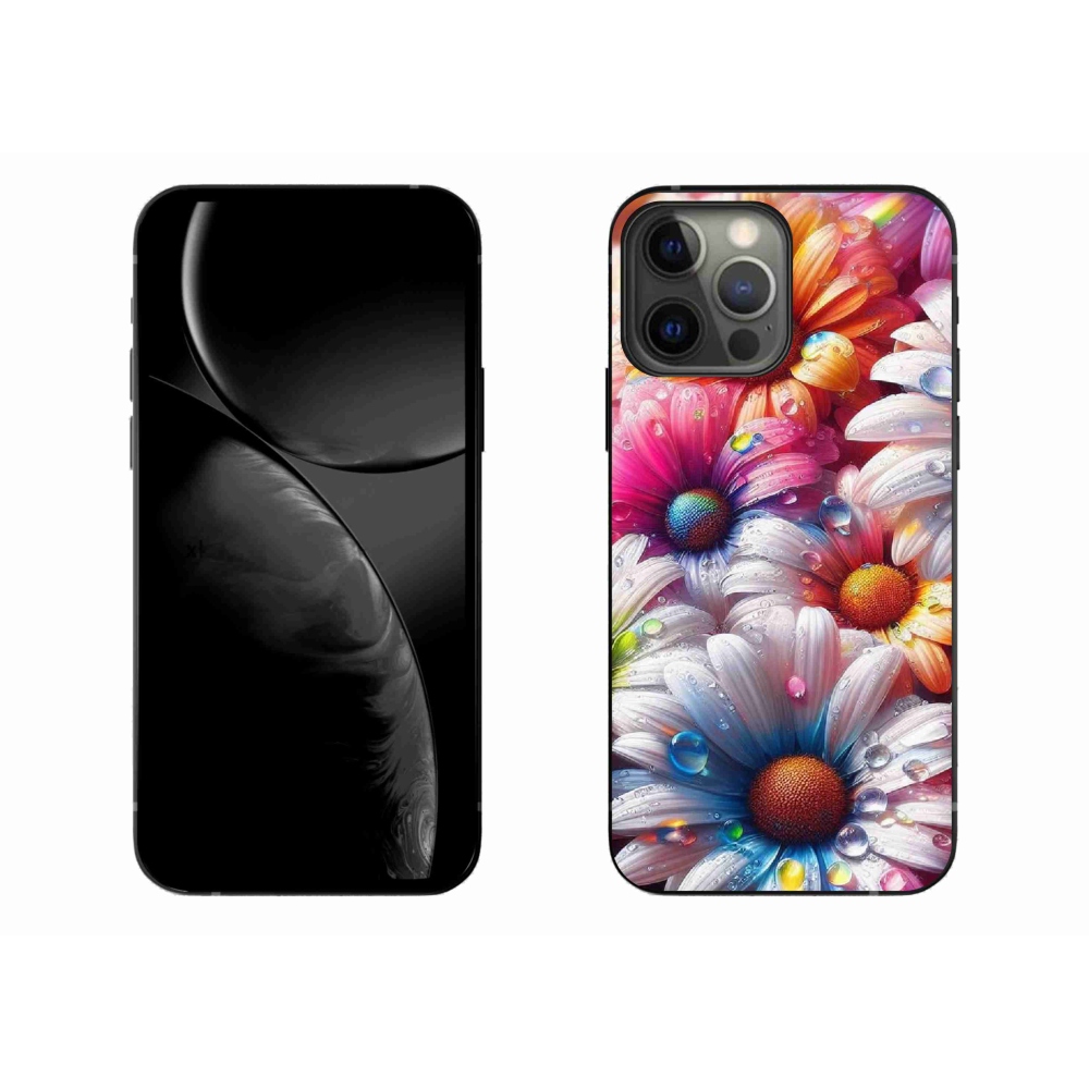 Zselés borítás mmCase iPhone 13 Pro Max 6.7 készülékhez - színes margaréták