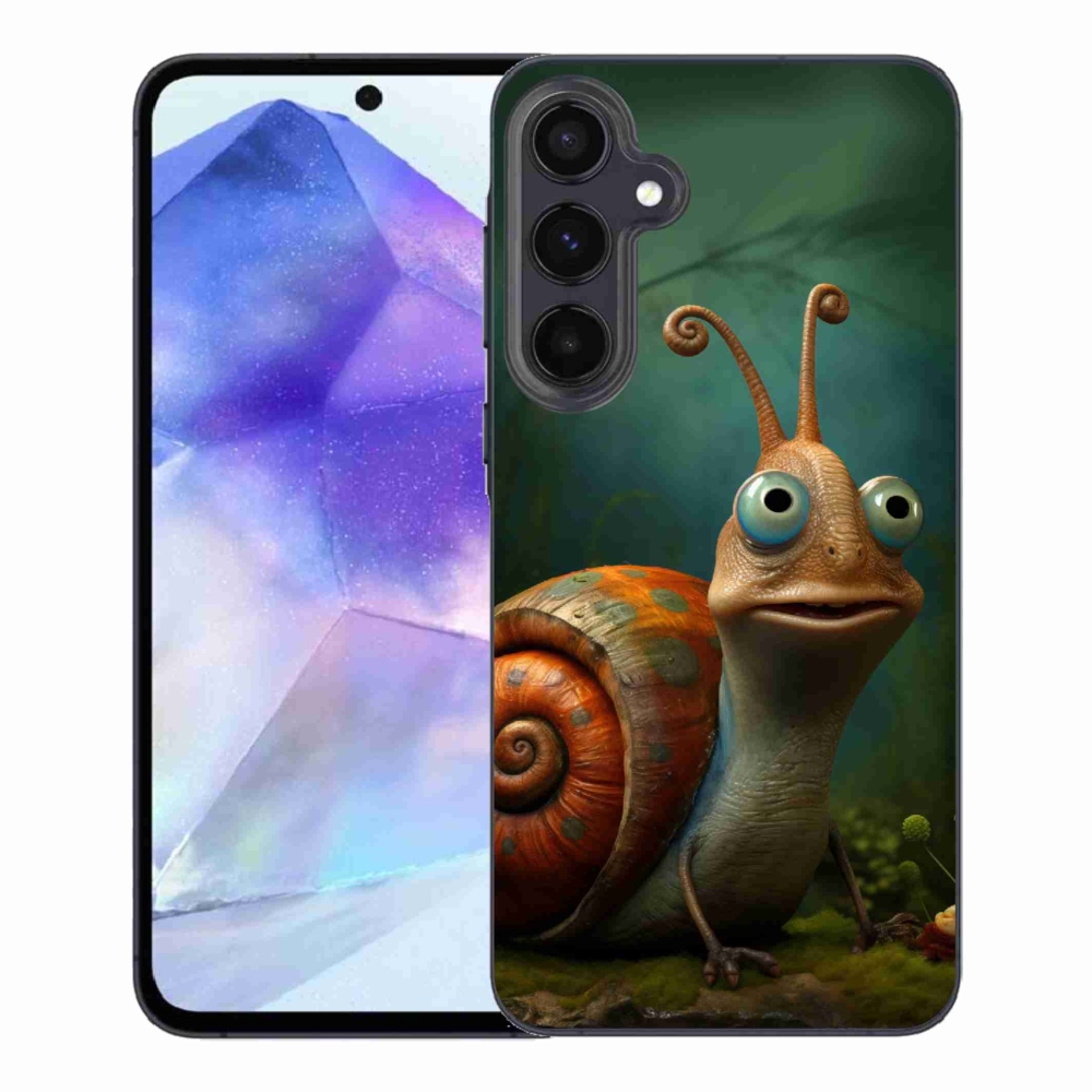 Zselés borítás mmCase Samsung Galaxy A55 5G - csiga