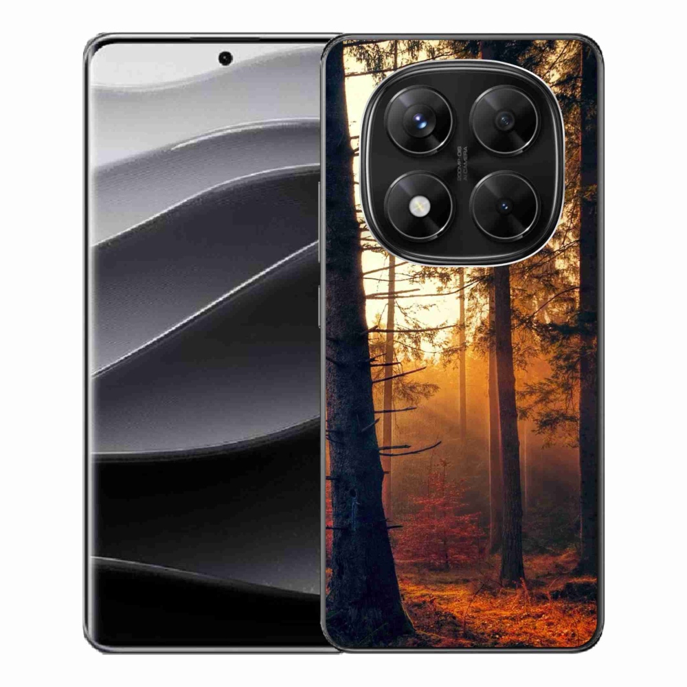 Gél borítás mmCase a Xiaomi Redmi Note 14 Pro 5G/Poco X7 5G számára - erdő