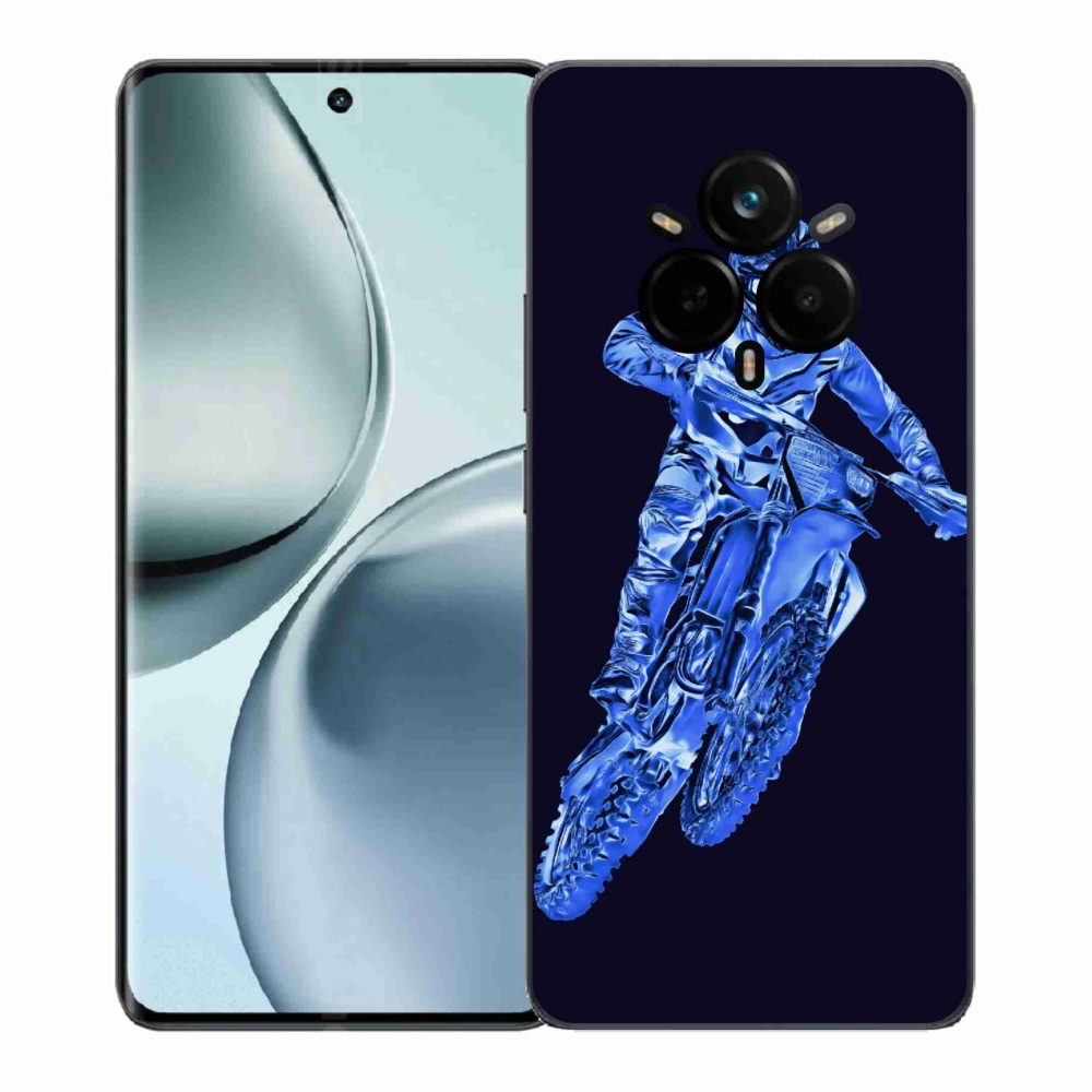 Gél borítás mmCase a Realme 14 Pro+ 5G számára - motocross 1