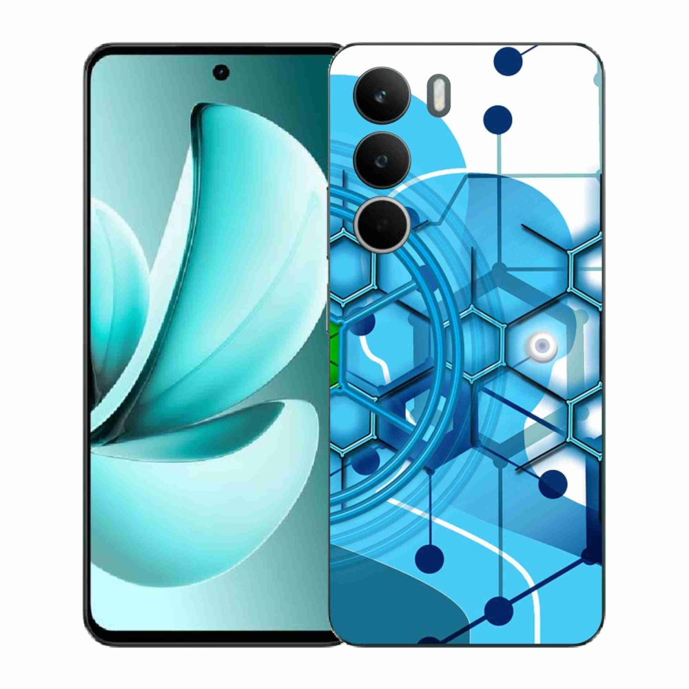 Gél borítás mmCase a Realme C71 készülékhez - absztrakt minta 2