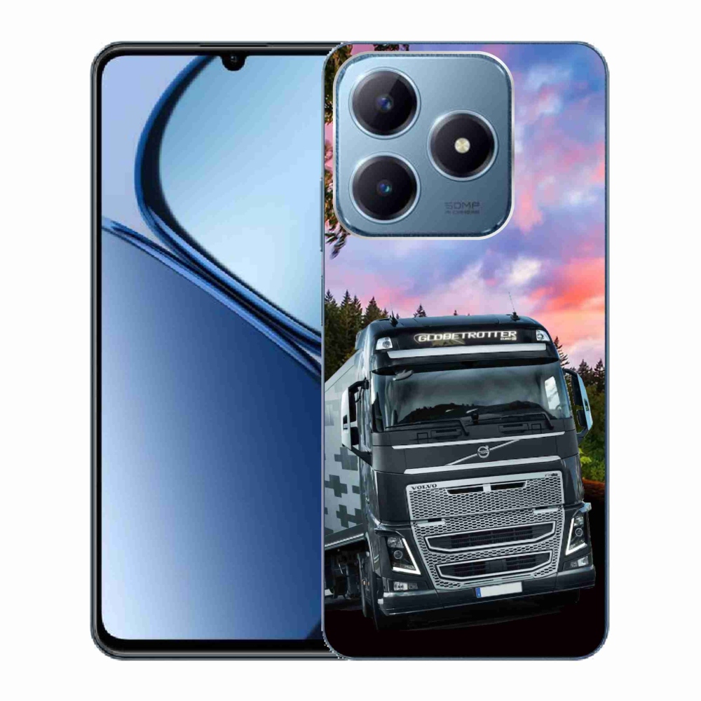 Zselés borítás mmCase a Realme C63-hoz - teherautó 2