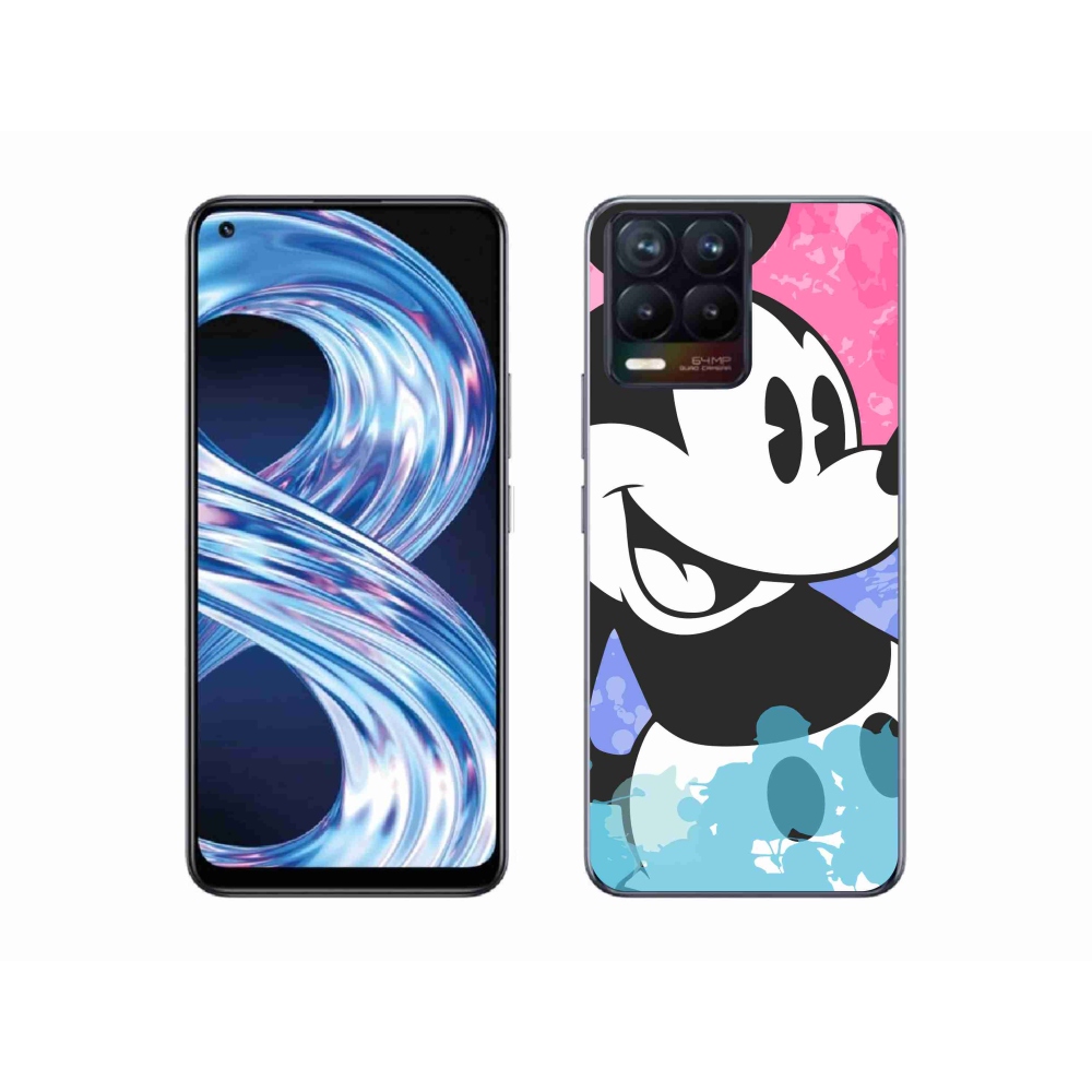 Gél borítás mmCase a Realme 8 Pro készülékhez - mickey egér
