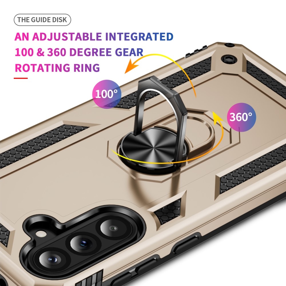 Gyűrűk tartós borítása Samsung Galaxy A56 5G - arany színű