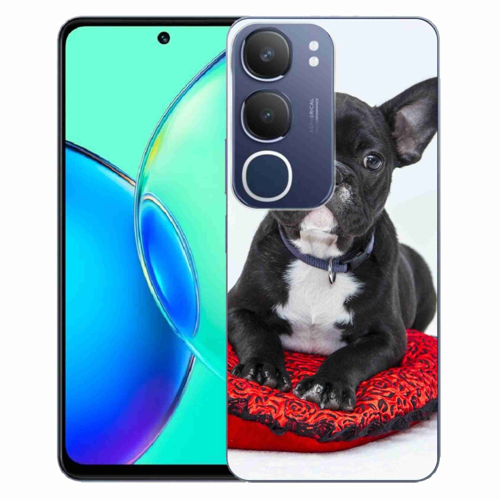 Gél védőburkolat mmCase a Vivo Y19s készülékhez - bulldog