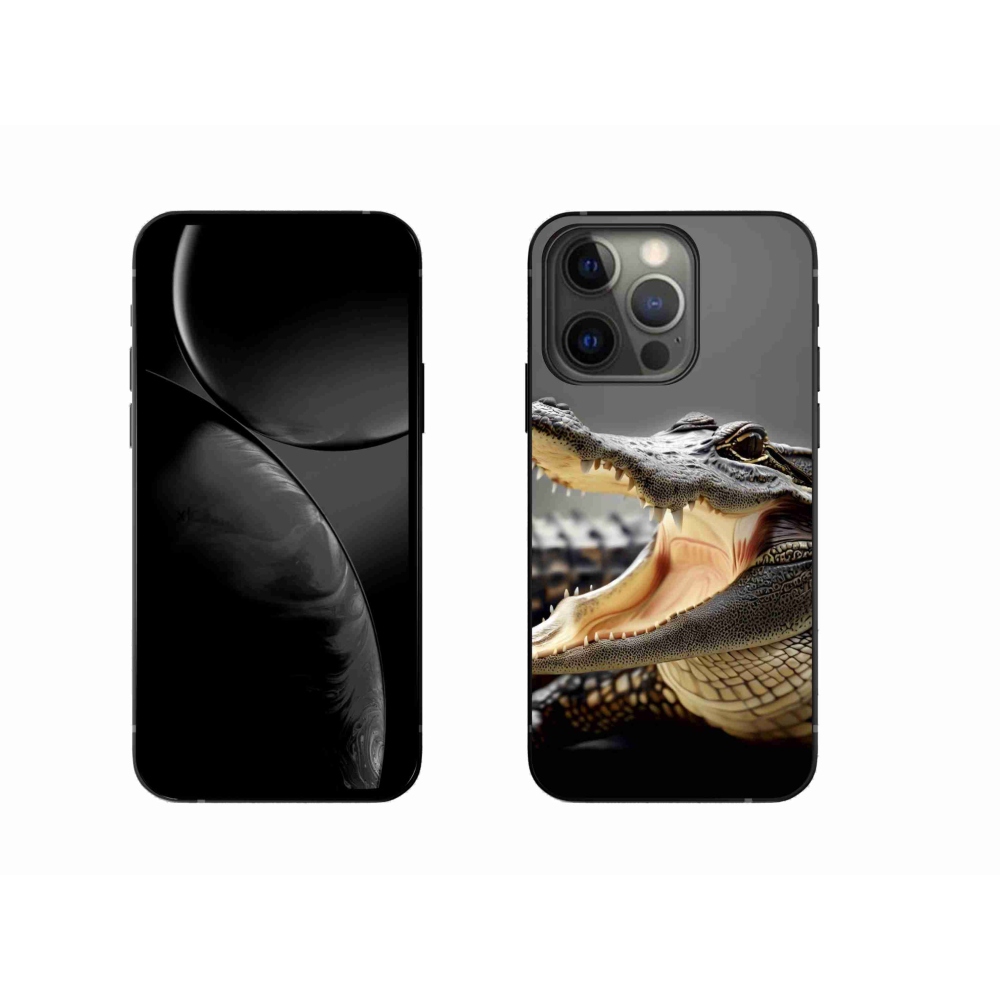 Zselés borítás mmCase iPhone 13 Pro 6.1 készülékhez - krokodil