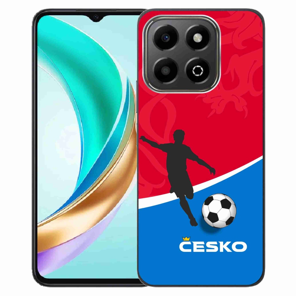 Gél borítás mmCase for Honor X6b - futball Csehország