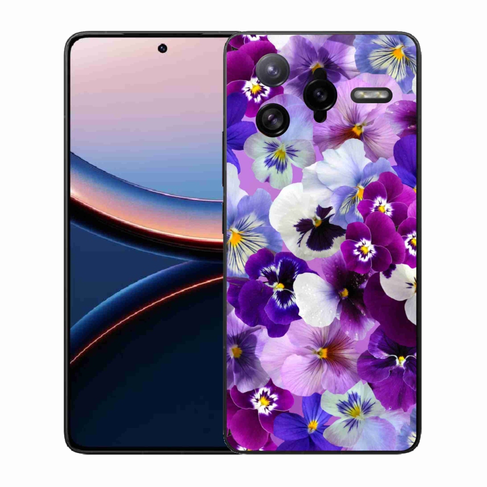 Gél borító mmCase a Xiaomi Poco F7 Ultra - virágok 9