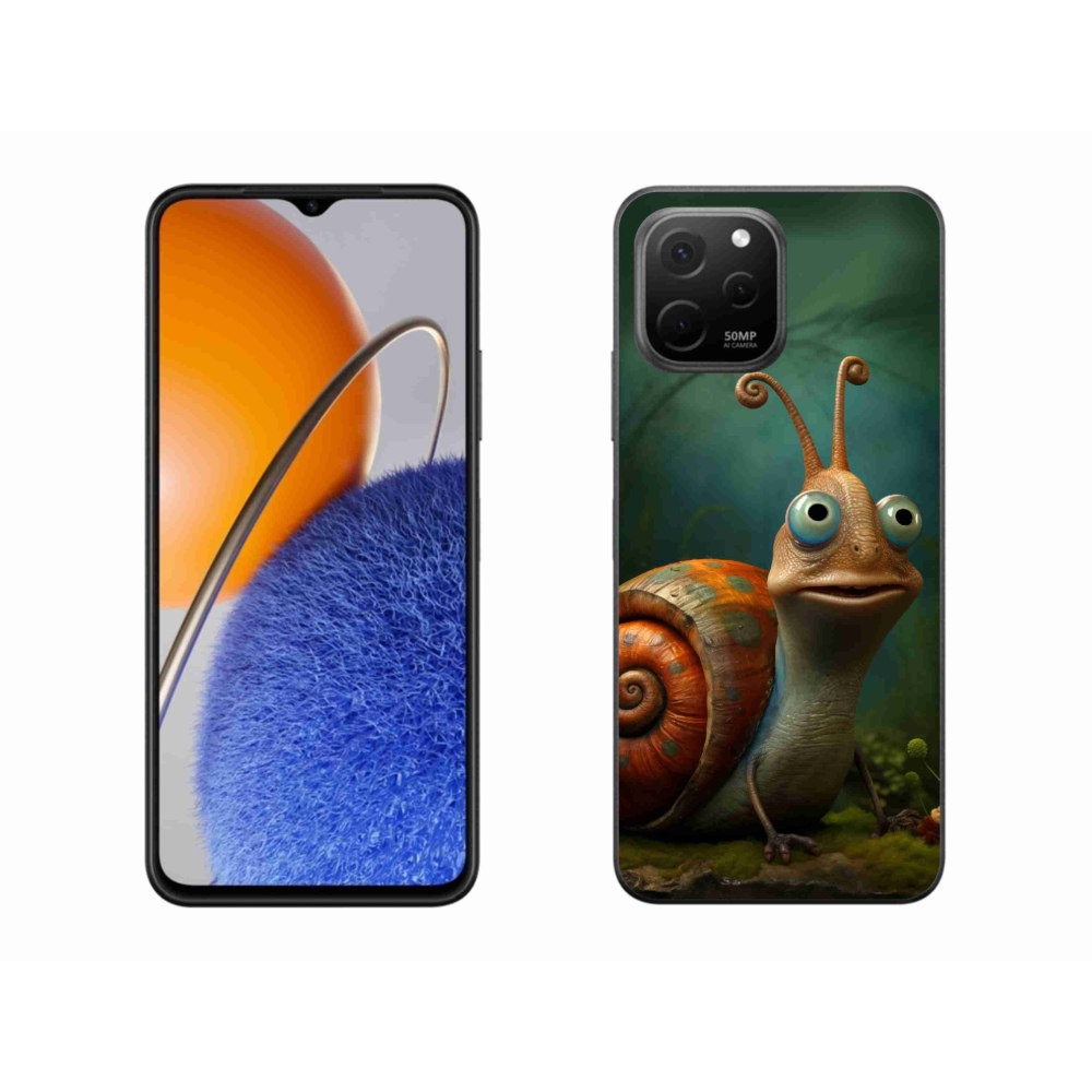 Gél borítás mmCase a Huawei Nova Y61 készülékhez - csiga