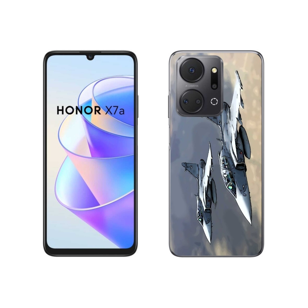 Zselés borítás mmCase a Honor X7a számára - vadászrepülők
