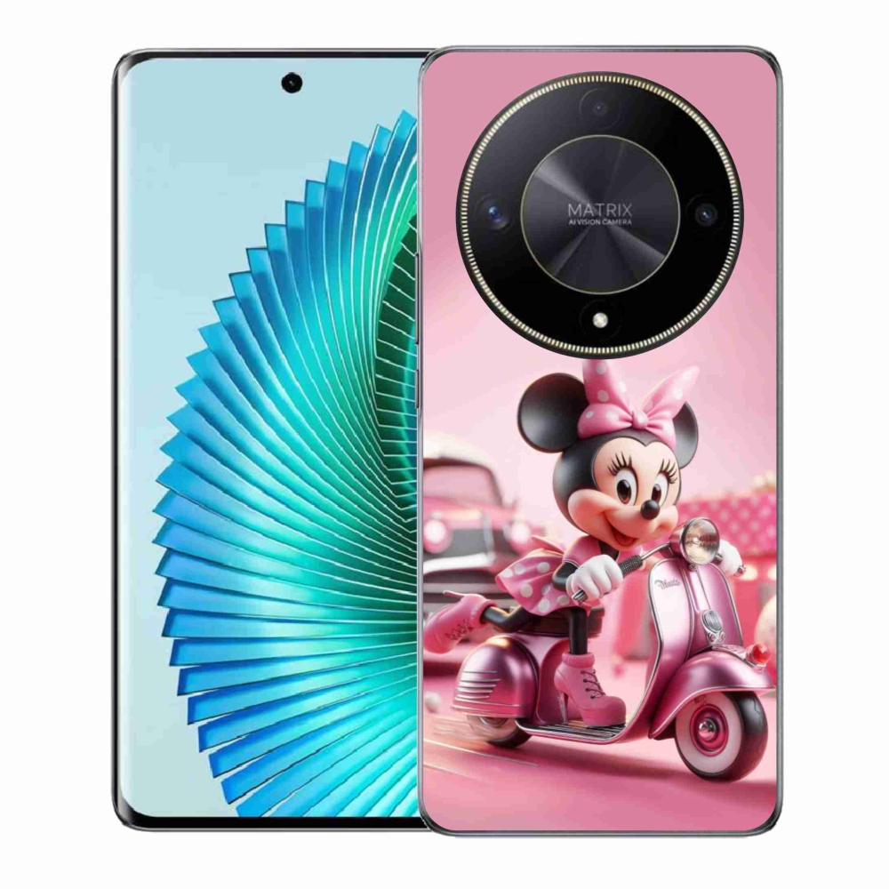 Zselés borítás mmCase a Honor Magic 6 Lite 5G számára - minnie 1