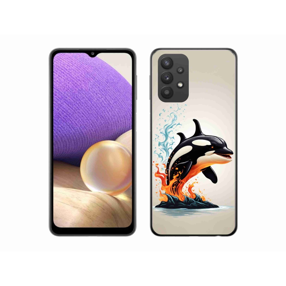 Gél védőhuzat mmCase Samsung Galaxy A32 5G - írisz