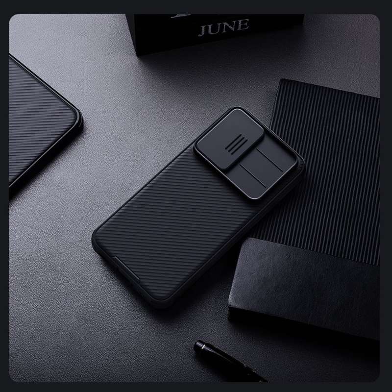 Nillkin CamShield PRO hátlap a Samsung Galaxy A37 készülékhez Fekete