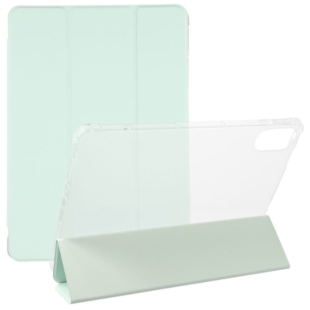 Háromrétegű intelligens, összecsukható Xiaomi Redmi Pad 2 tablet tok - zöld