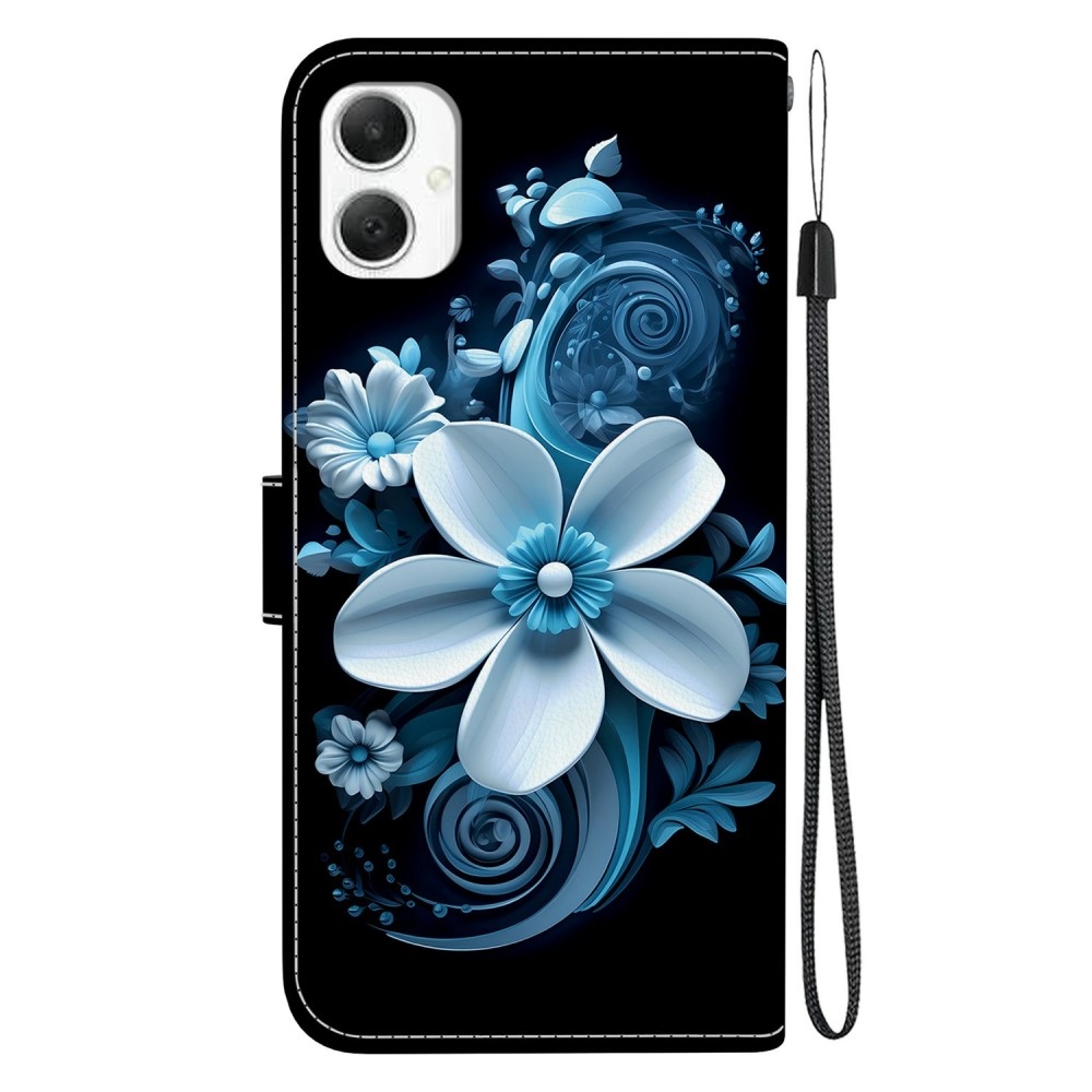 Sokoldalú könyvtáska Samsung Galaxy A06 4G készülékhez - orchidea