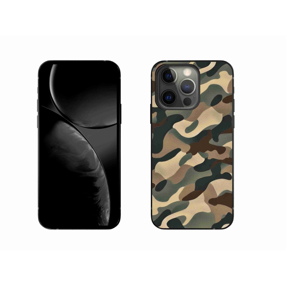 Zselés borítás mmCase iPhone 13 Pro 6.1 készülékhez - terepszínű minta 11