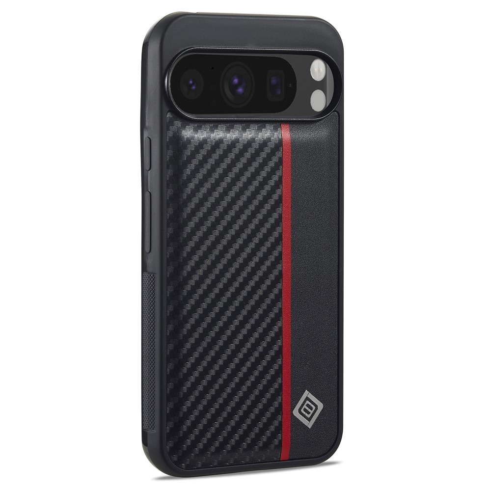 LC.IMEEKE tartós zselés tok Google Pixel 10 Pro/Pixel 10 - fekete/piros