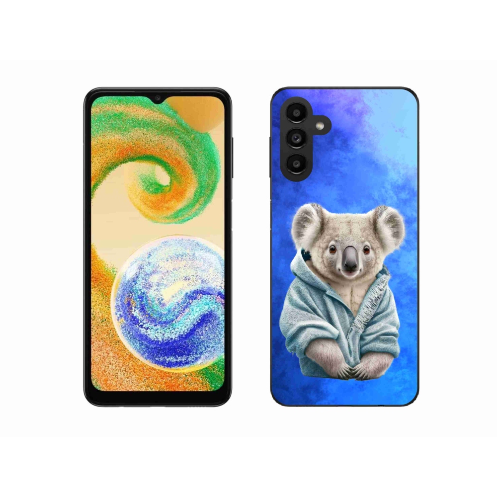 Zselés borítás mmCase Samsung Galaxy A04s (164.7x76.7x9.1mm) - koala pulóverben