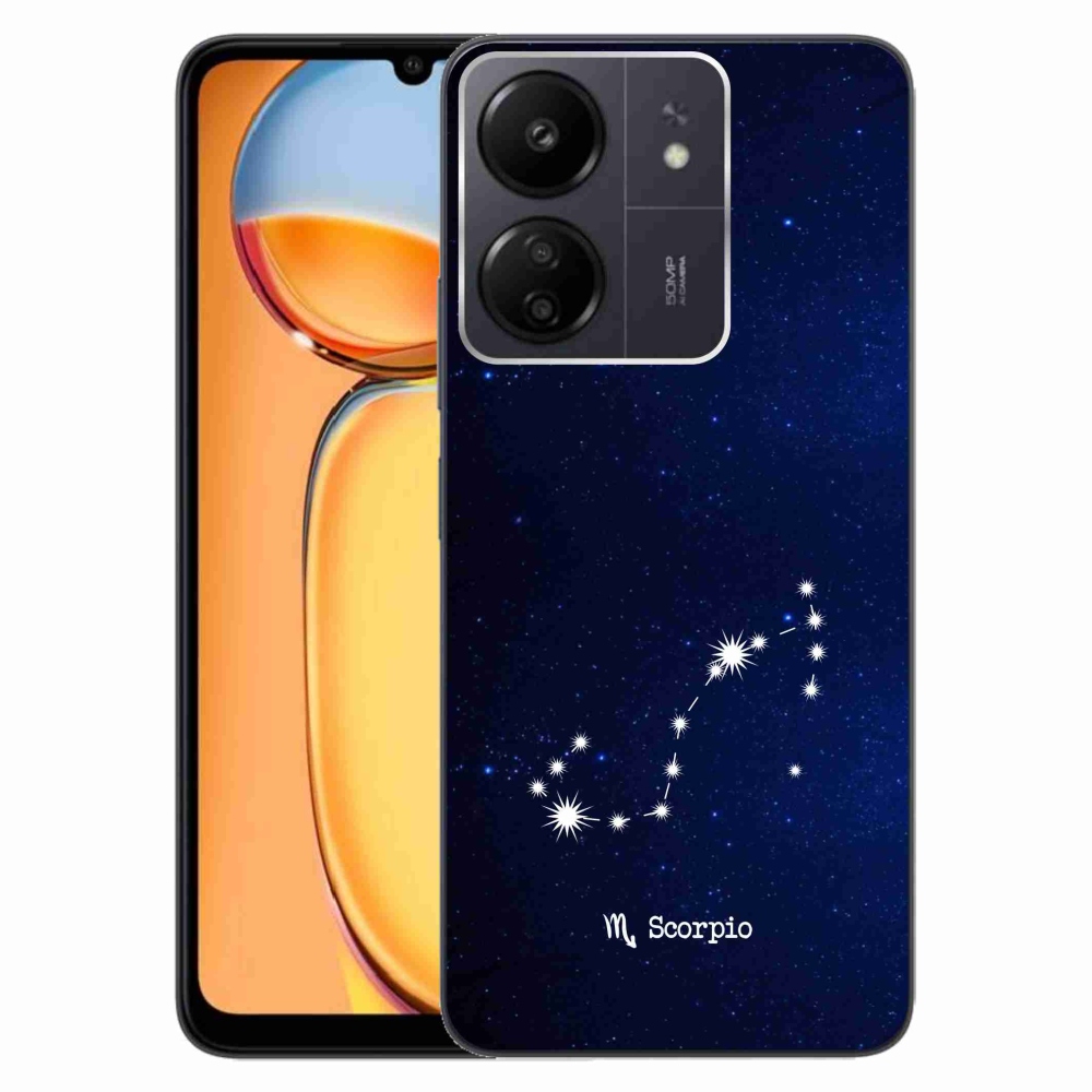 Gél borítás mmCase a Xiaomi Poco C65/Redmi 13C számára - Skorpió csillagkép