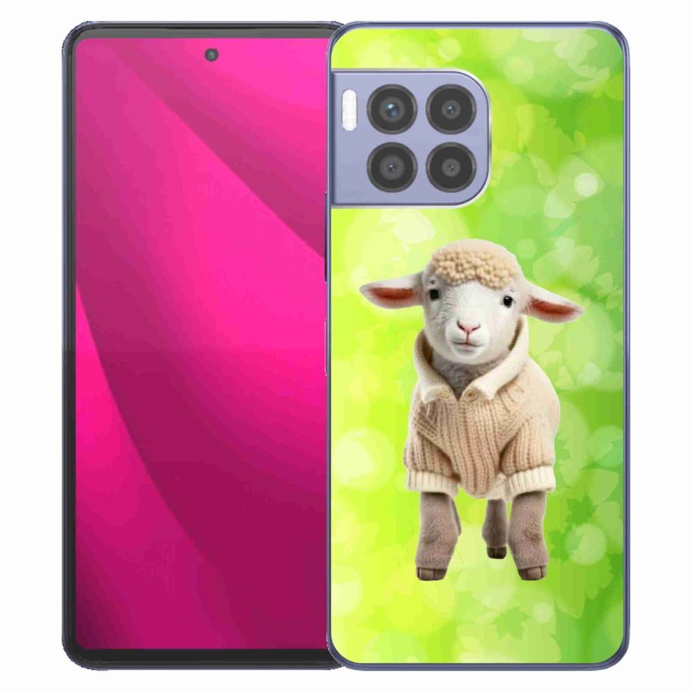 Zselés borítás mmCase a T-Mobile T Phone 2 Pro készülékhez - bárányhús pulóverben