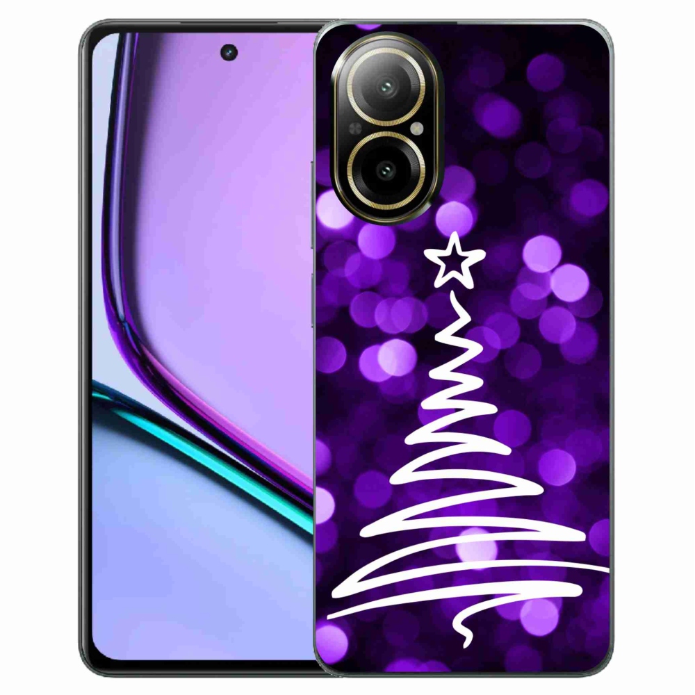 Zselés borítás mmCase a Realme C67 készülékhez - fa