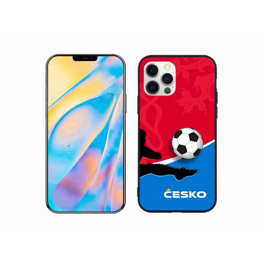 Gél borítás mmCase iPhone 12 Pro készülékhez - Labdarúgás Csehország 2