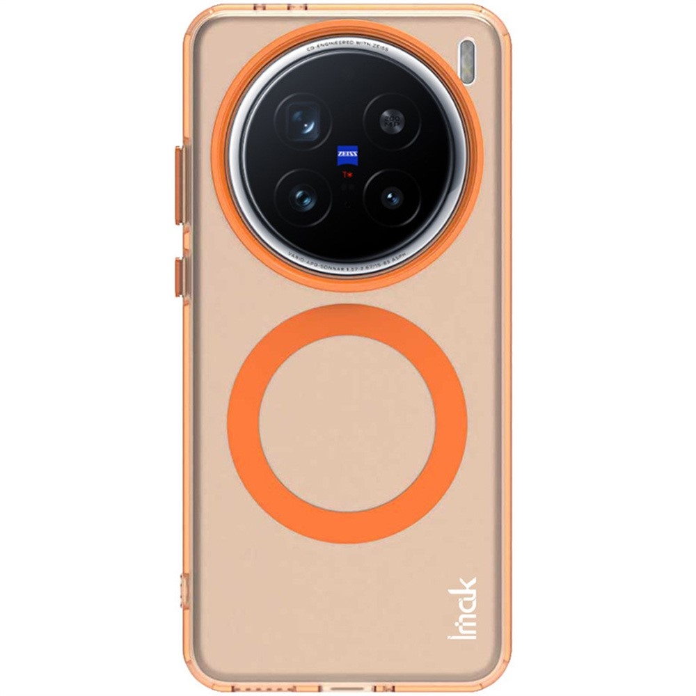 Candy zselés tok MagSafe-val a Vivo X200 Pro 5G készülékhez - narancssárga