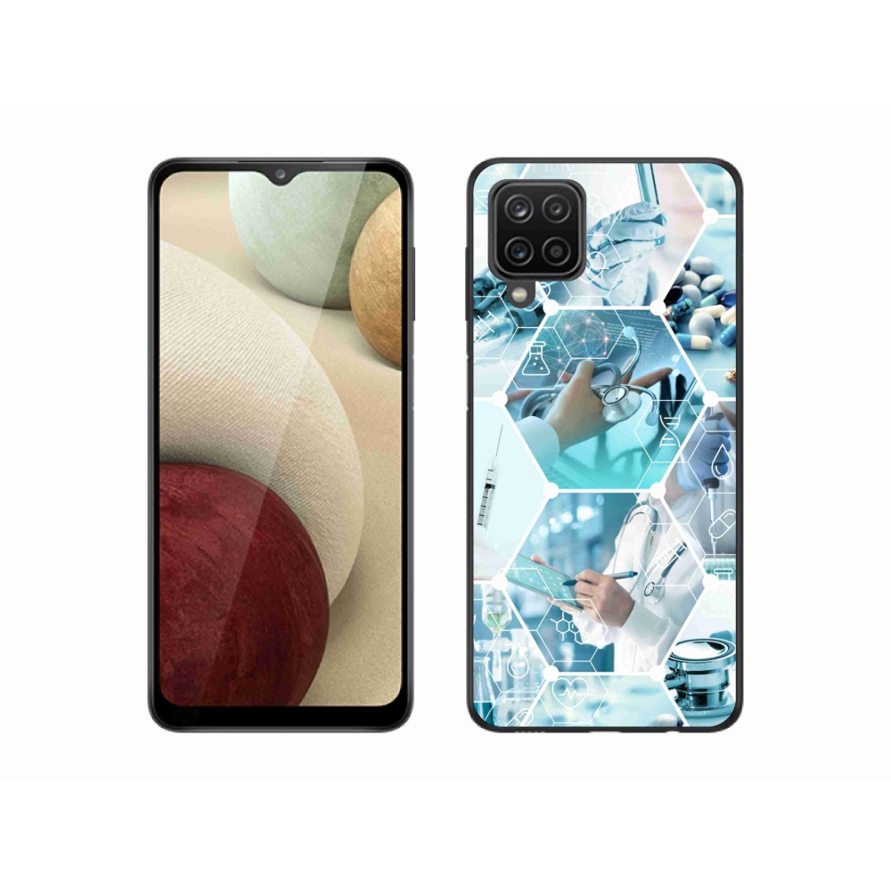 Gél borítás mmCase Samsung Galaxy A12 készülékhez - egészség