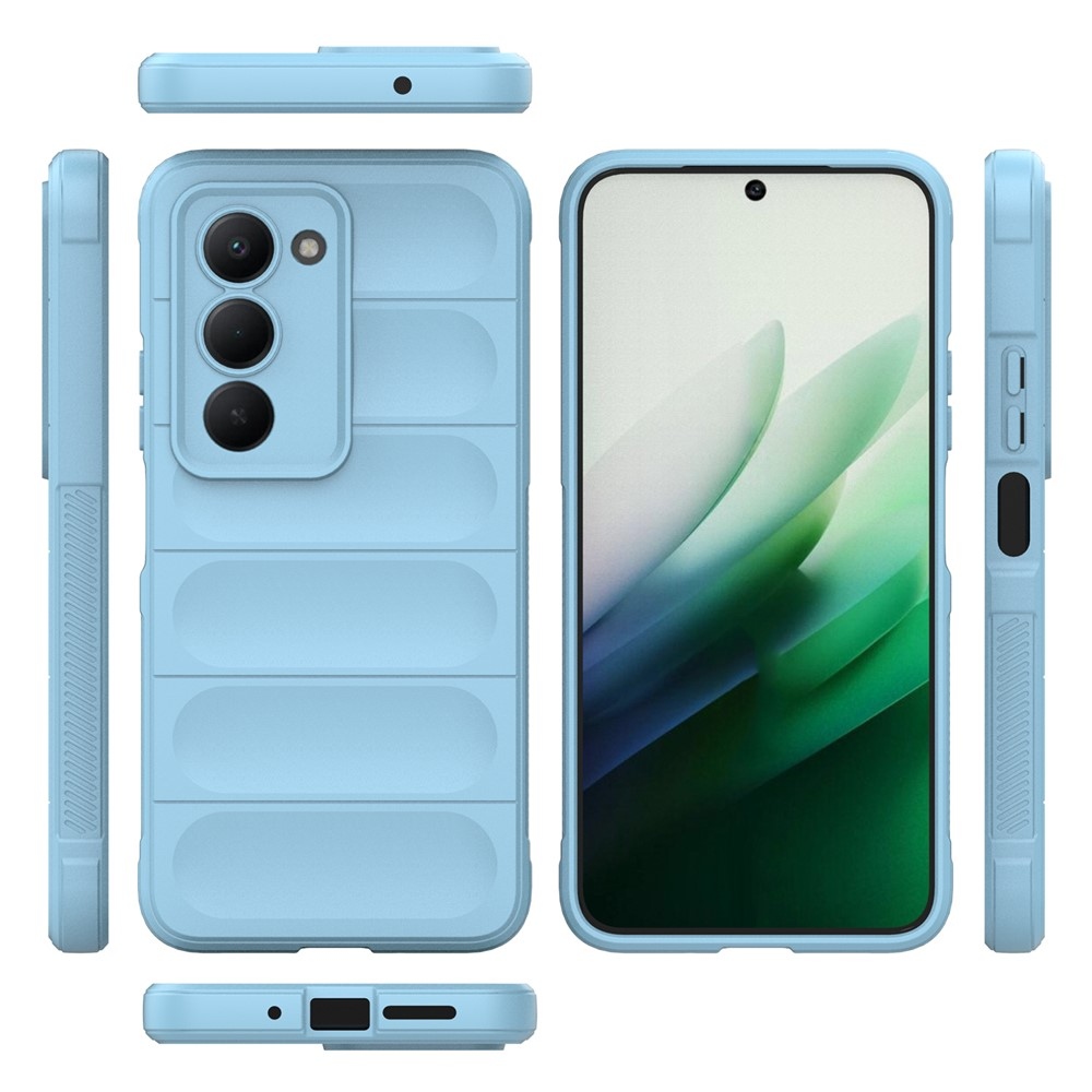 Rugg tartós zselés tok Xiaomi Redmi 15 5G (169mm) - világoskék színben