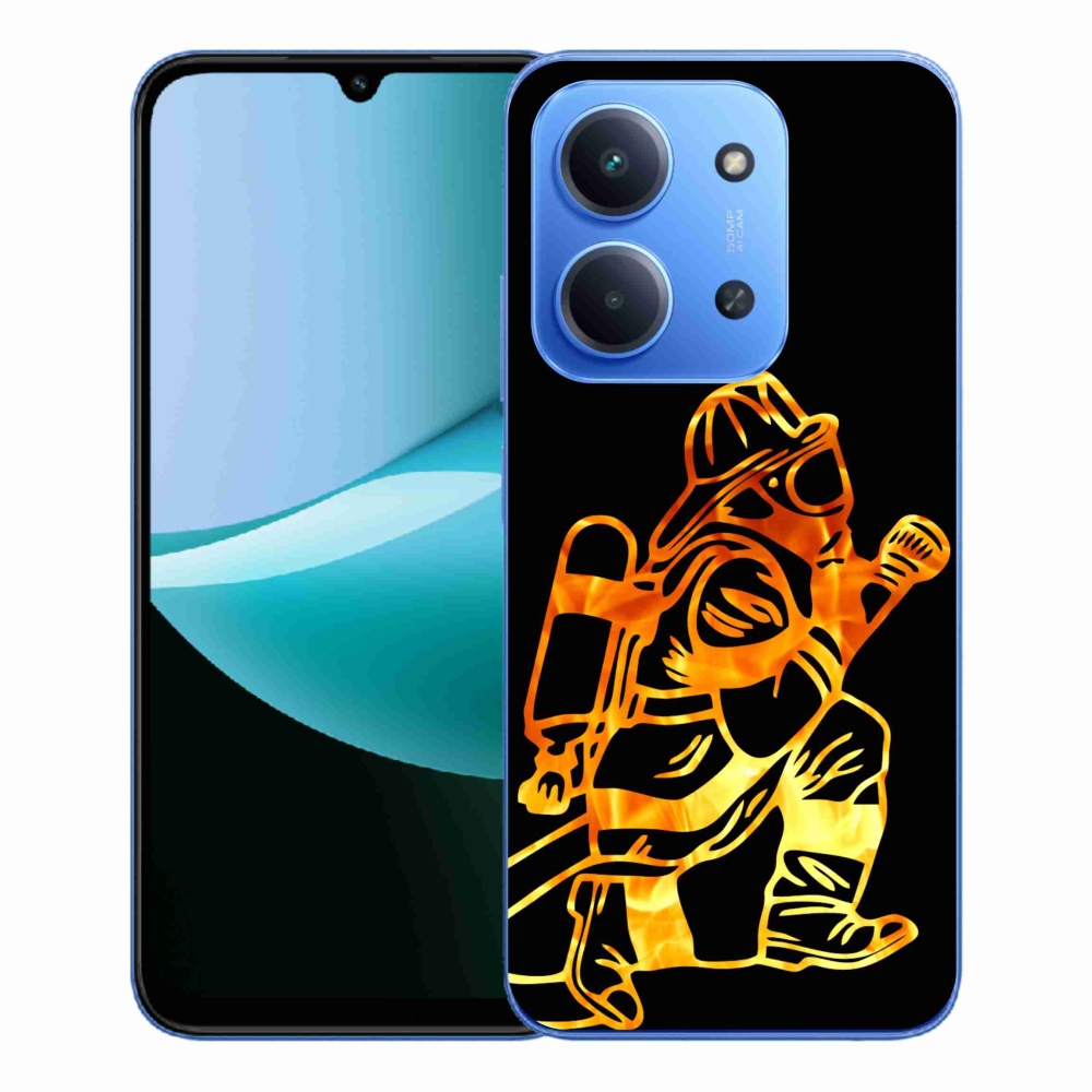 Gél borítás mmCase a Xiaomi Redmi 15C 4G/5G (173mm) - tűzoltó 1