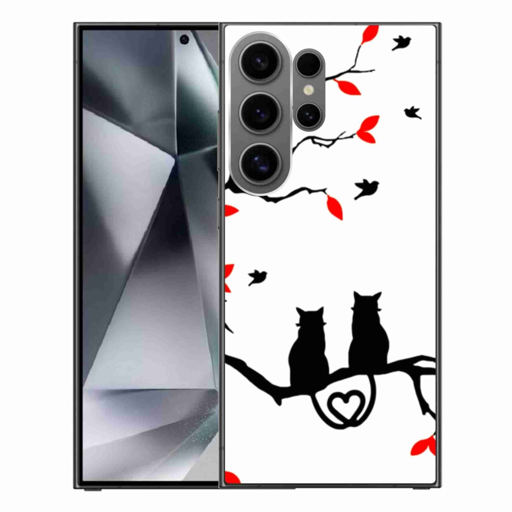 Gél borítás mmCase Samsung Galaxy S24 Ultra készülékhez - macskaszerelem