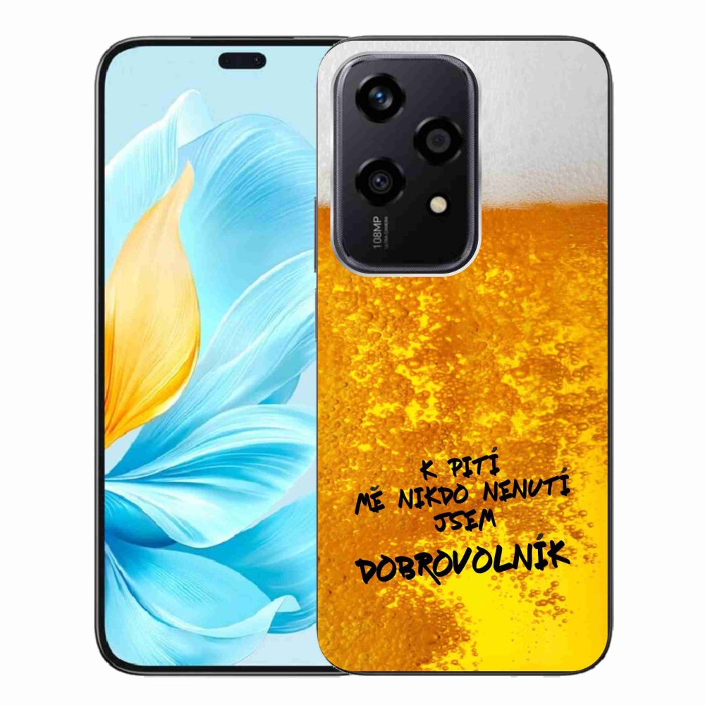 Zselés borítás mmCase a Honor 200 Lite 5G számára - sör motívum 4
