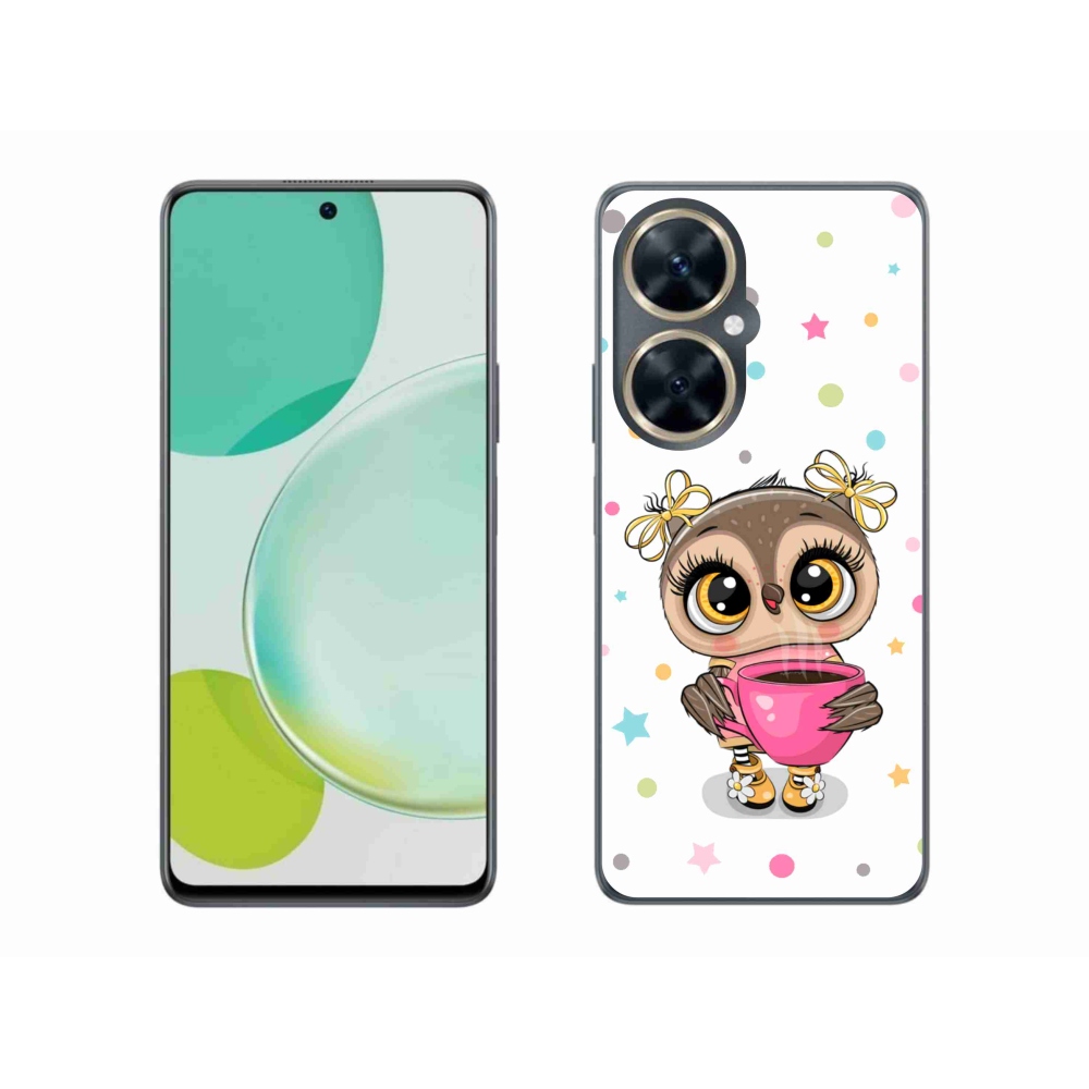 Gél borító mmCase a Huawei Nova 11i készülékhez - rajzfilm bagoly