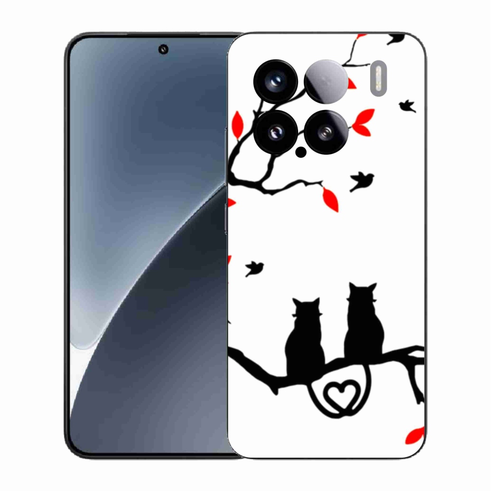 Gél borító mmCase a Xiaomi 15-hez - macska szeretet