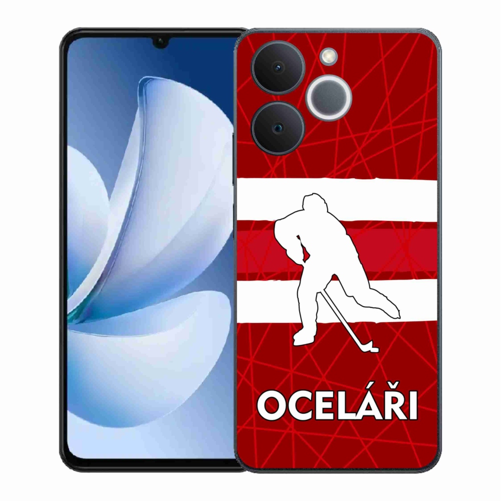 Zselés borítás mmCase a Realme Note 70T számára - Acélszínűek