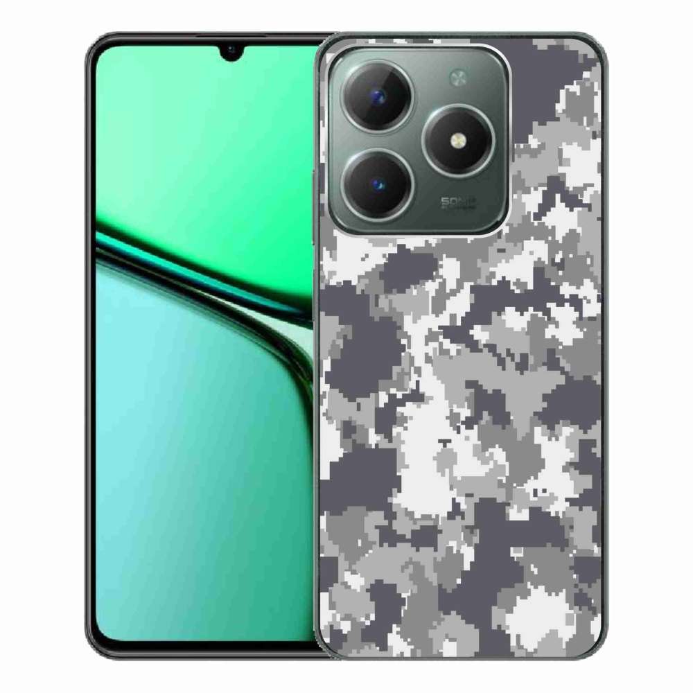Gél borítás mmCase a Realme C61 készülékhez - álcázó minta 2